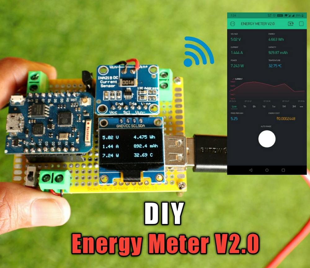 Anoniem Onvoorziene omstandigheden rechtdoor DIY Arduino Multifunction Energy Meter V2.0 - Open Green Energy